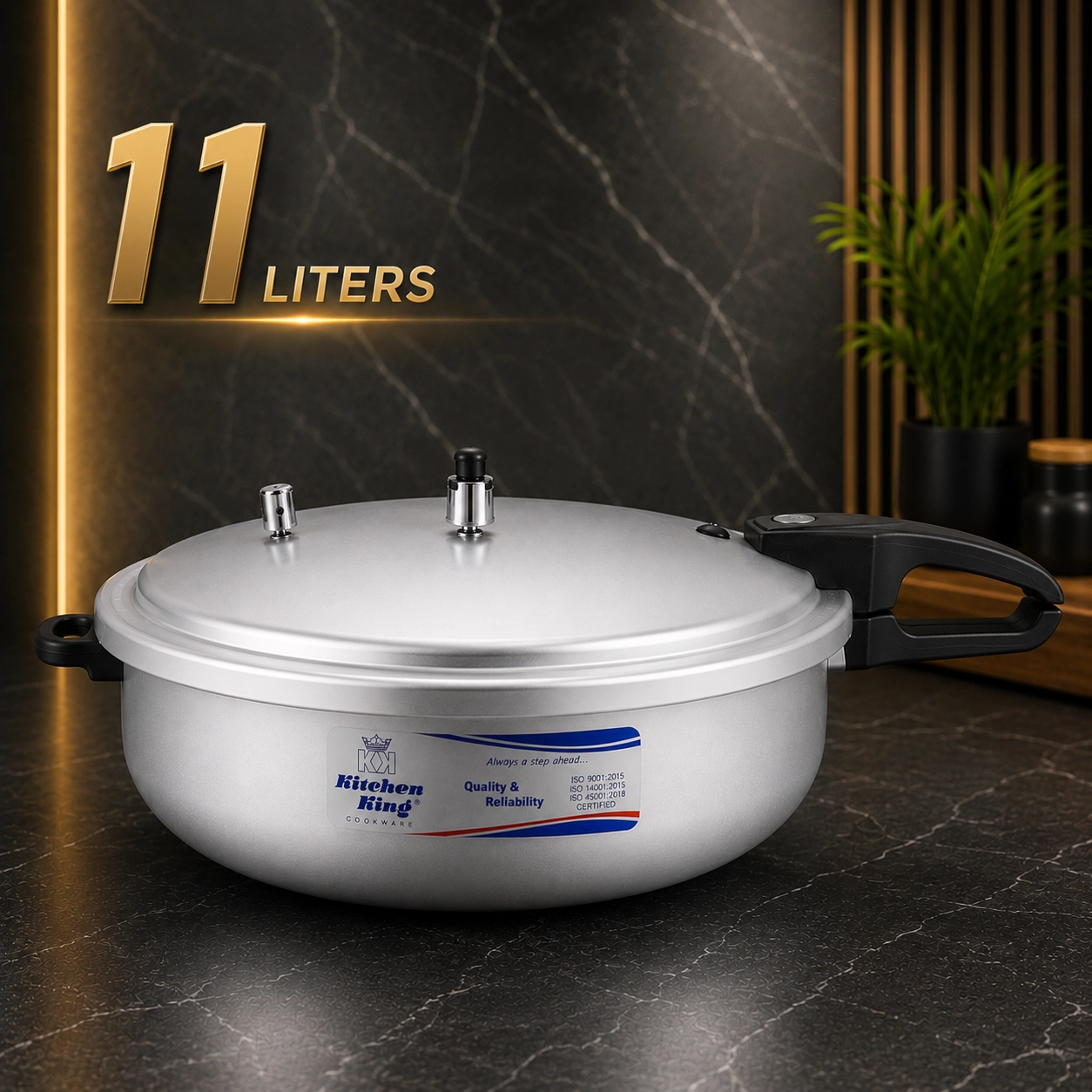 11 Liter Wok (Karahi) Cooker by Kitchen King